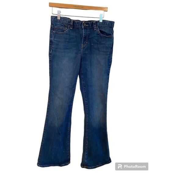Calvin Klein Jeans Dark Wash Flare Sz.10 - Picture 1 of 7